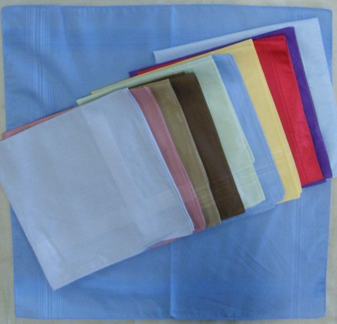 Mens Plain Colour Handkerchiefs – Rayner Handkerchiefs